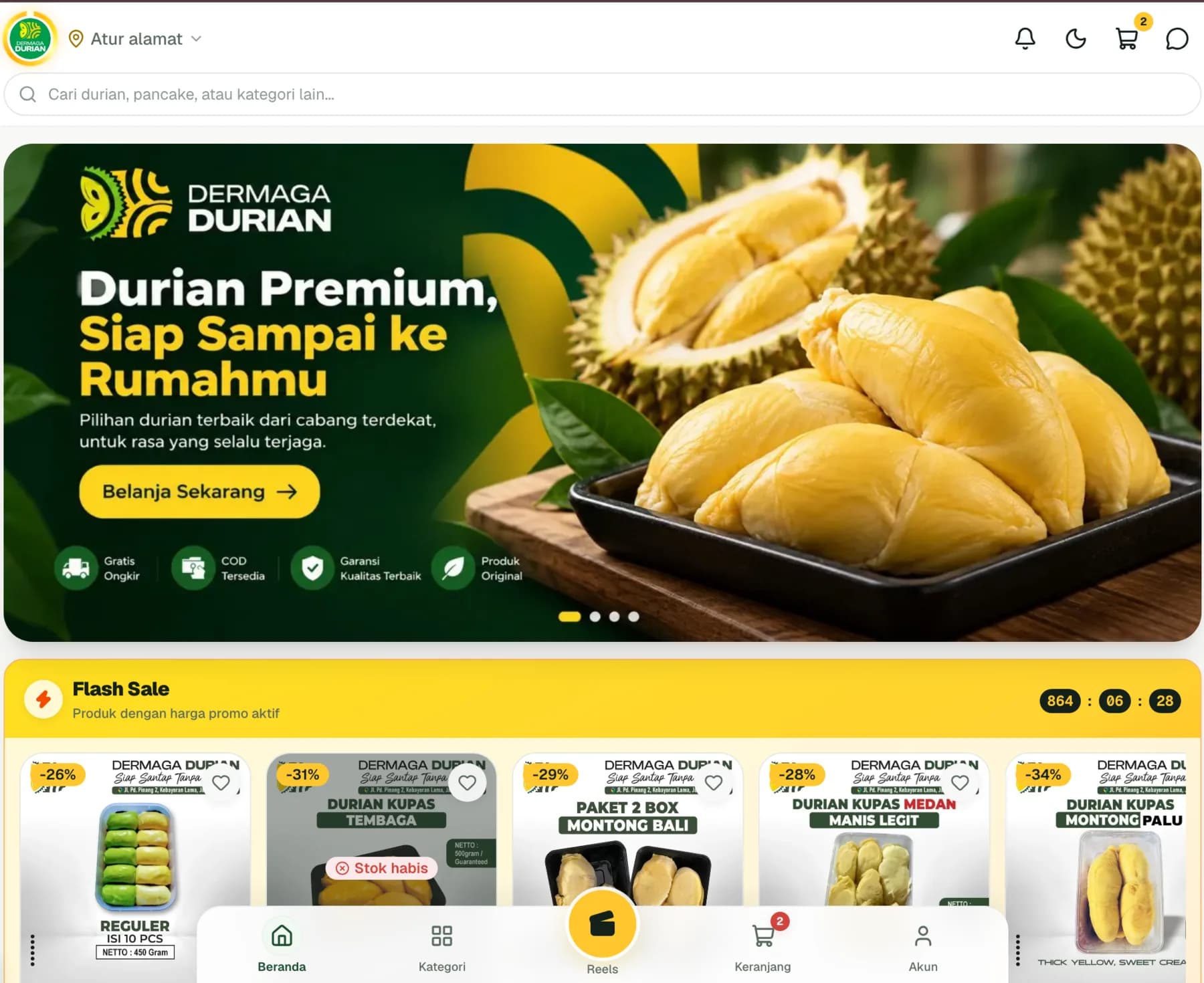 Homepage Dermaga Durian
